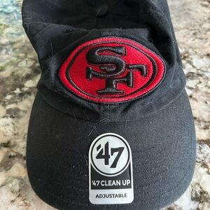 San Francisco 49ers Black Cap